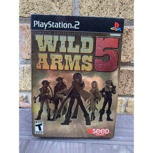 Wild Arms 5: 10th Anniversary Edition (PS2, 2007) Rare And CIB